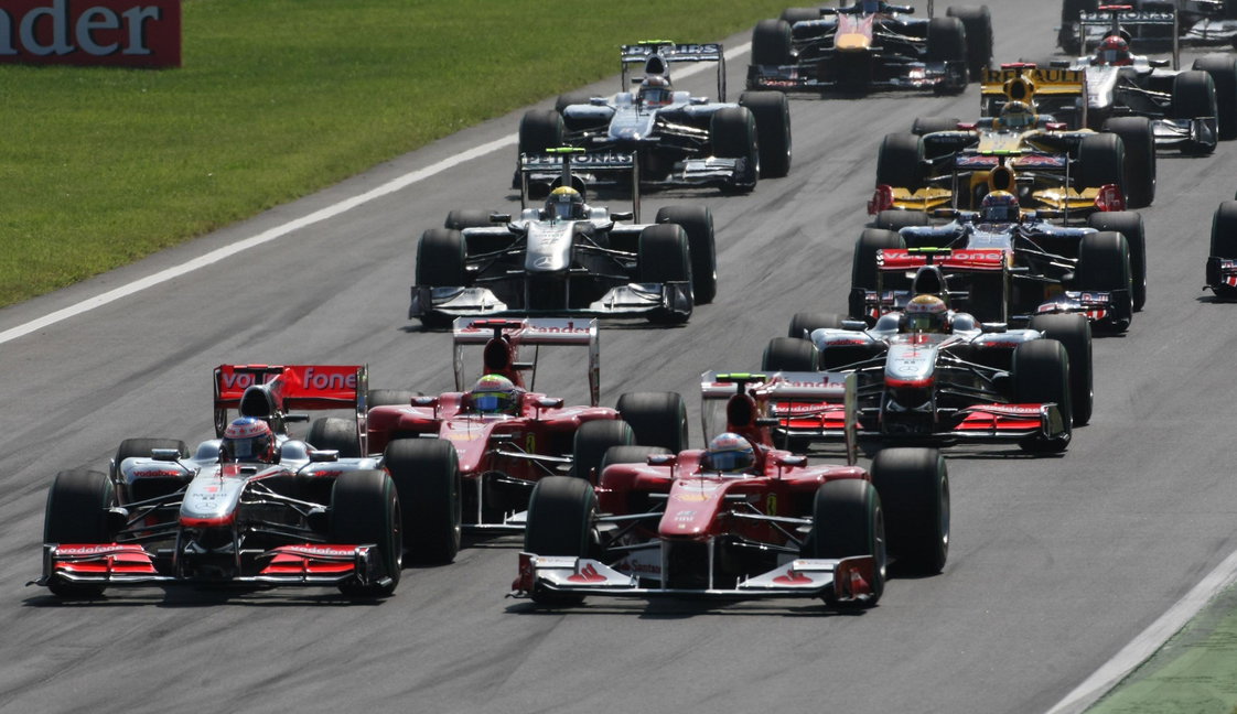2010 monza start