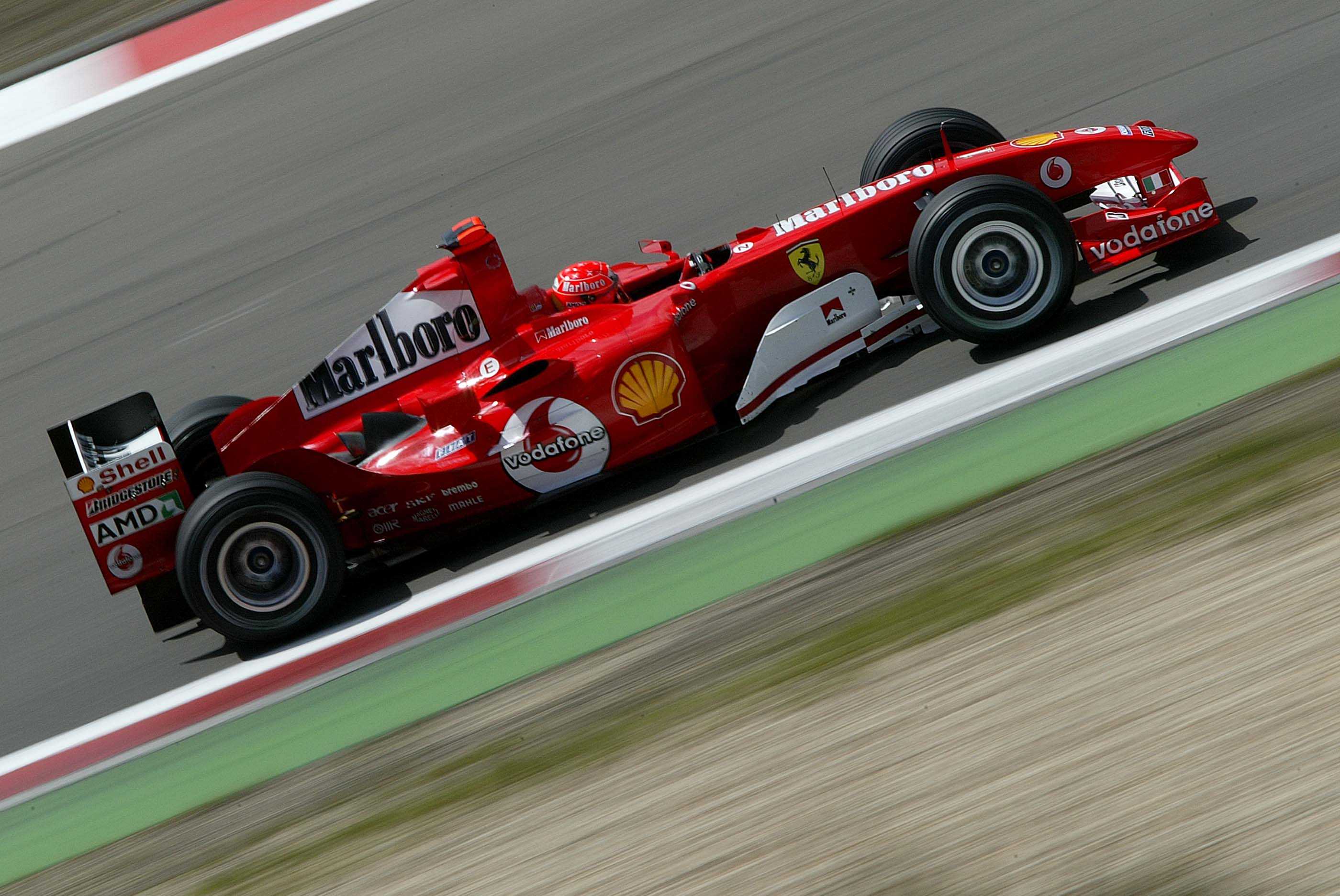F2004 Schumacher 2004 Nurburgring