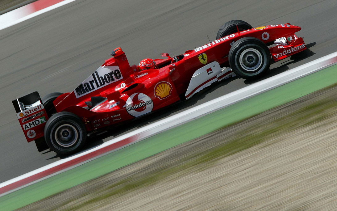 F2004 Schumacher 2004 Nurburgring