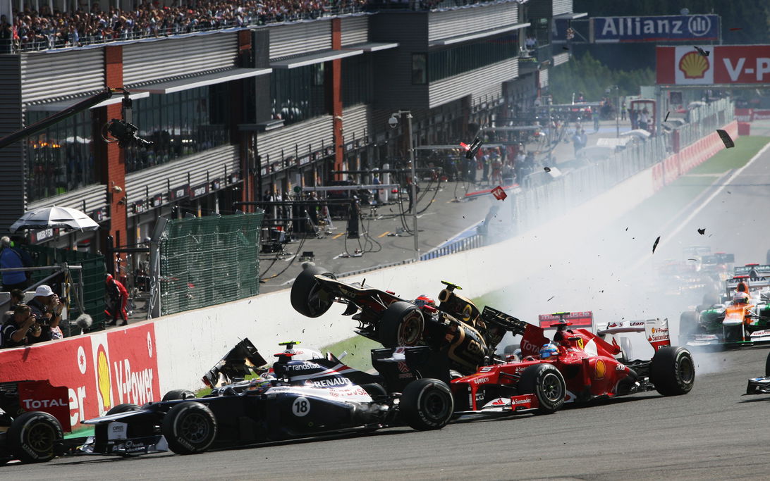 Grosjean Belgium 2012