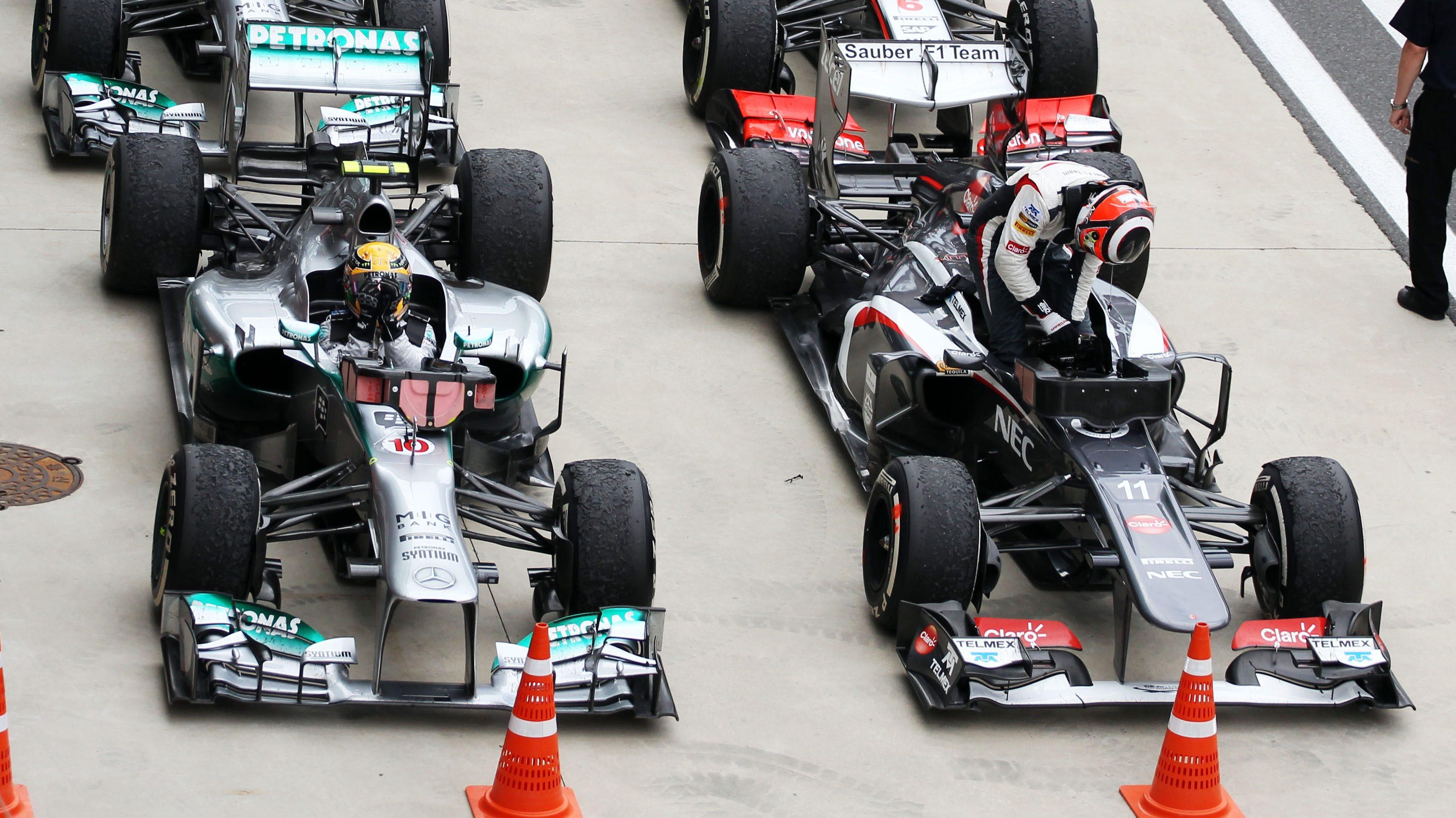 Hamilton Hulkenberg 2013