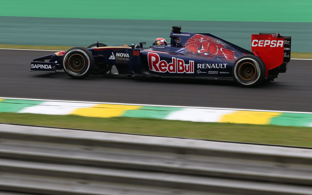 Verstappen FP1 Brazil 2014