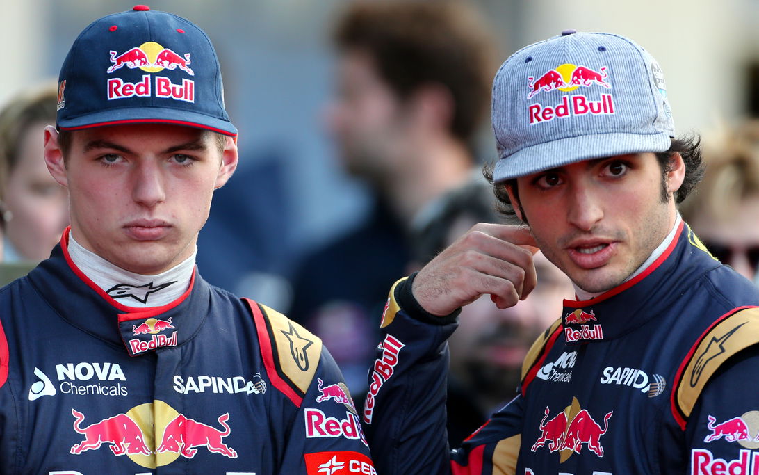 Verstappen Sainz 2015