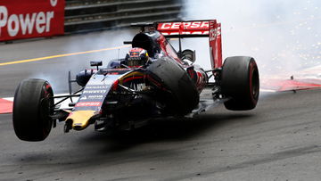 Max Verstappen suffers first serious F1 crash