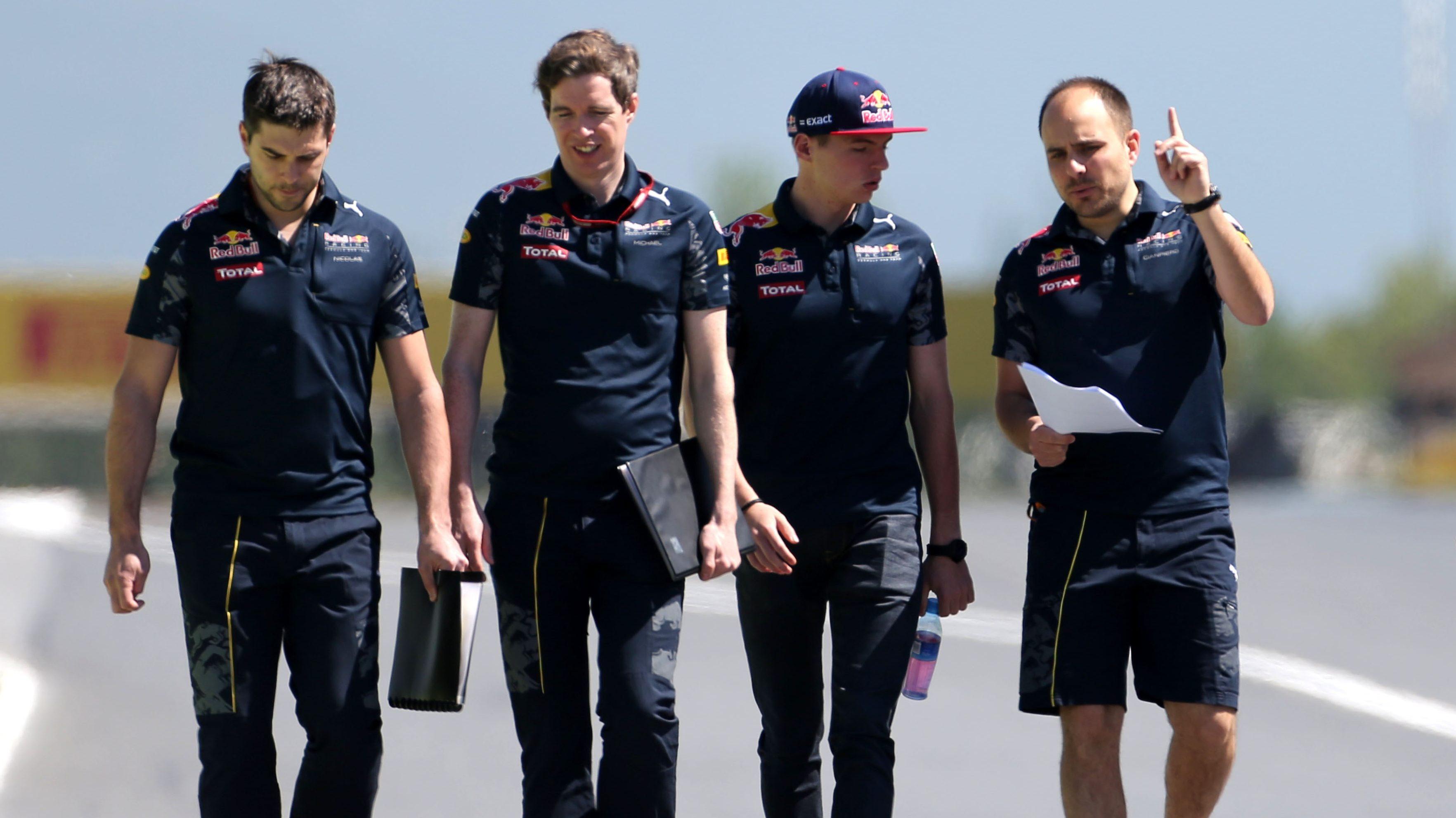 Verstappen Lambiase spain 2016