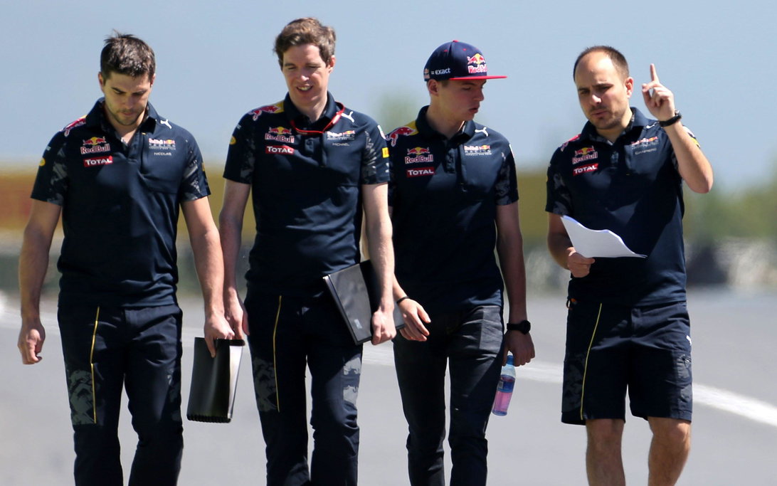 Verstappen Lambiase spain 2016
