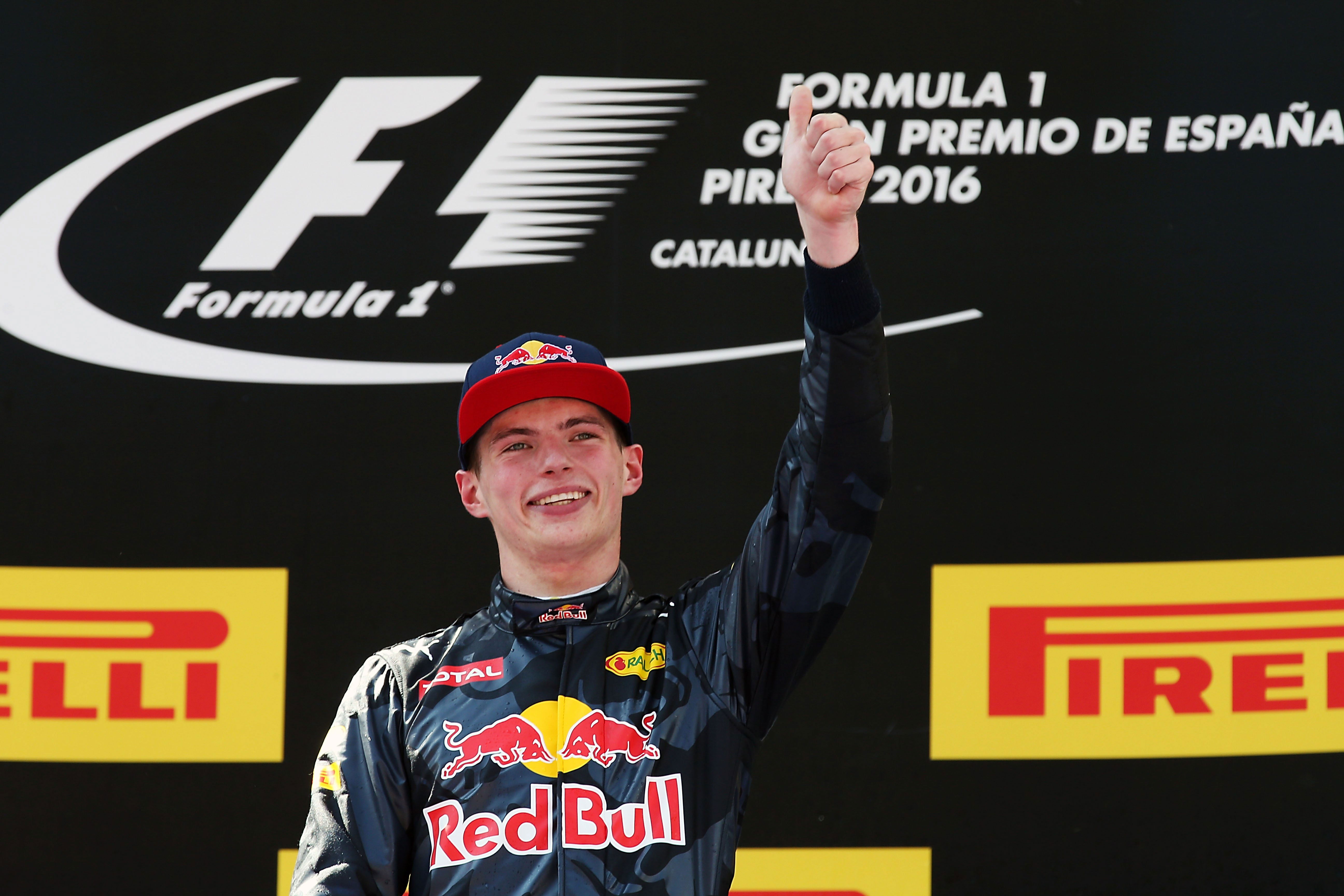 Verstappen Spain 2016