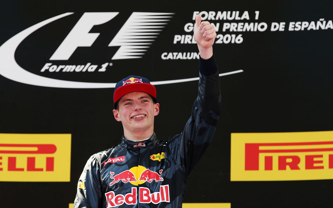 Verstappen Spain 2016