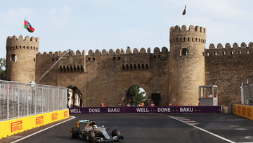 What time does qualifying start for the Azerbaijan Grand Prix?