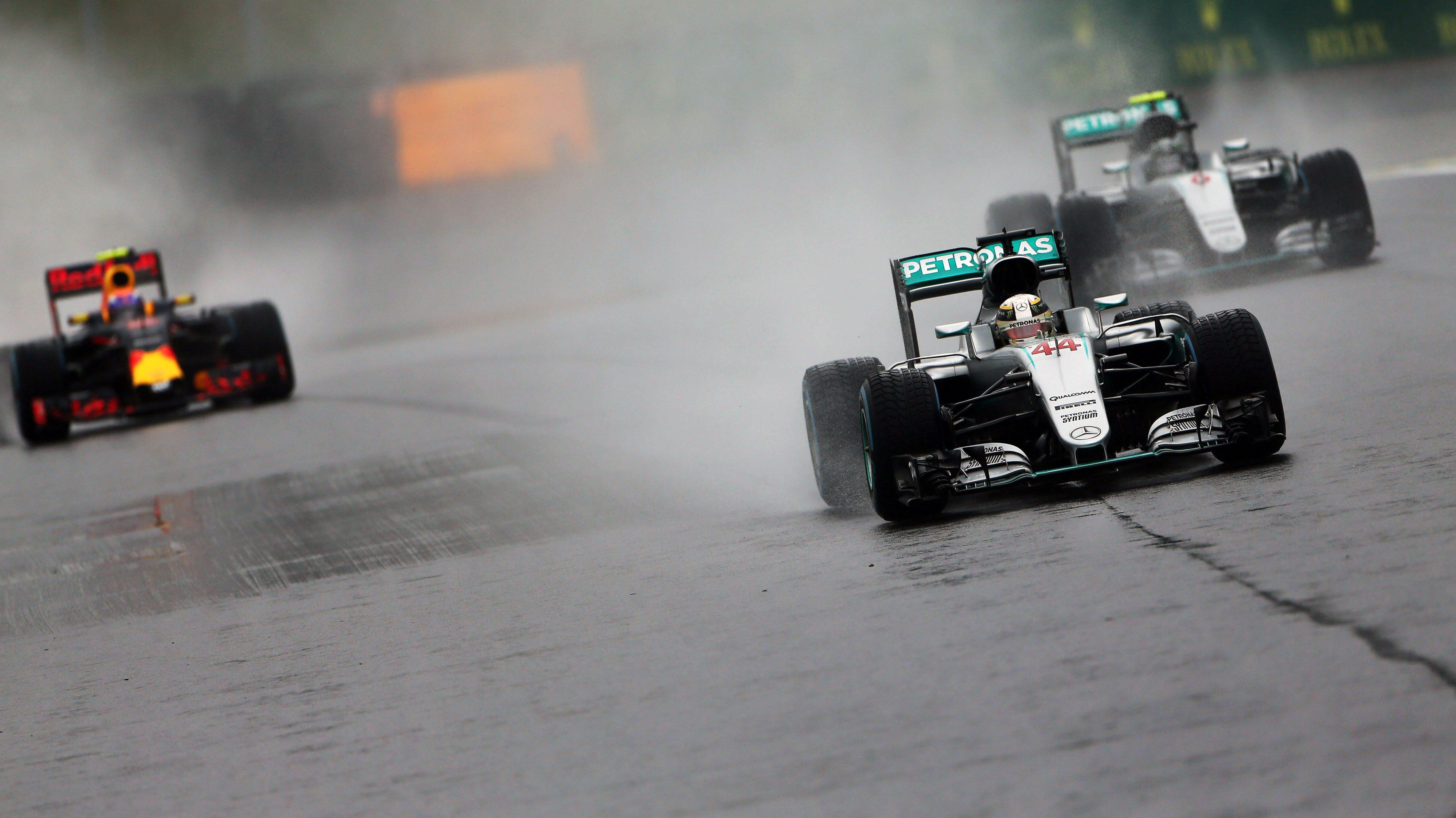 Brazilian Grand Prix 2016 Verstappen Rosberg Hamilton