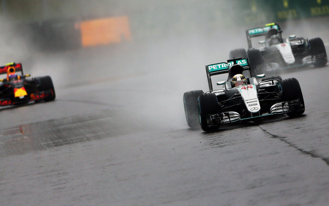 Brazilian Grand Prix 2016 Verstappen Rosberg Hamilton