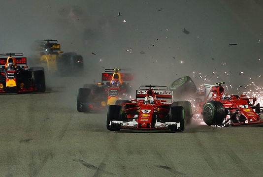 Singapore 2017 crash