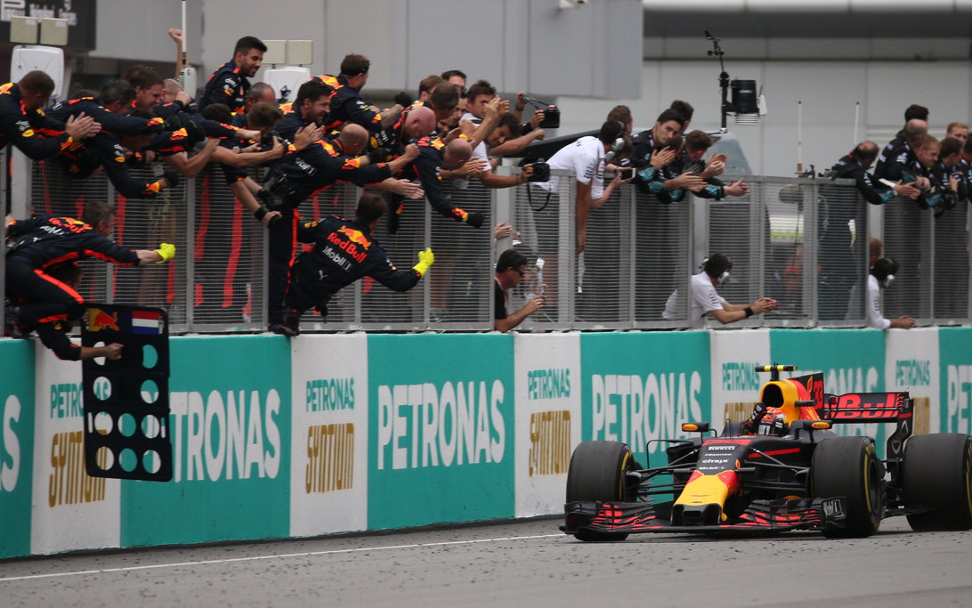 Verstappen Malaysia 2017