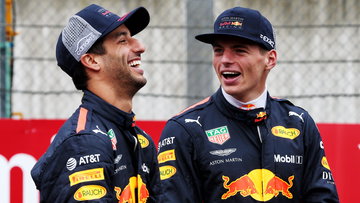 Ricciardo schetst Red Bull-scenario: "Verstappen had me kunnen slopen"