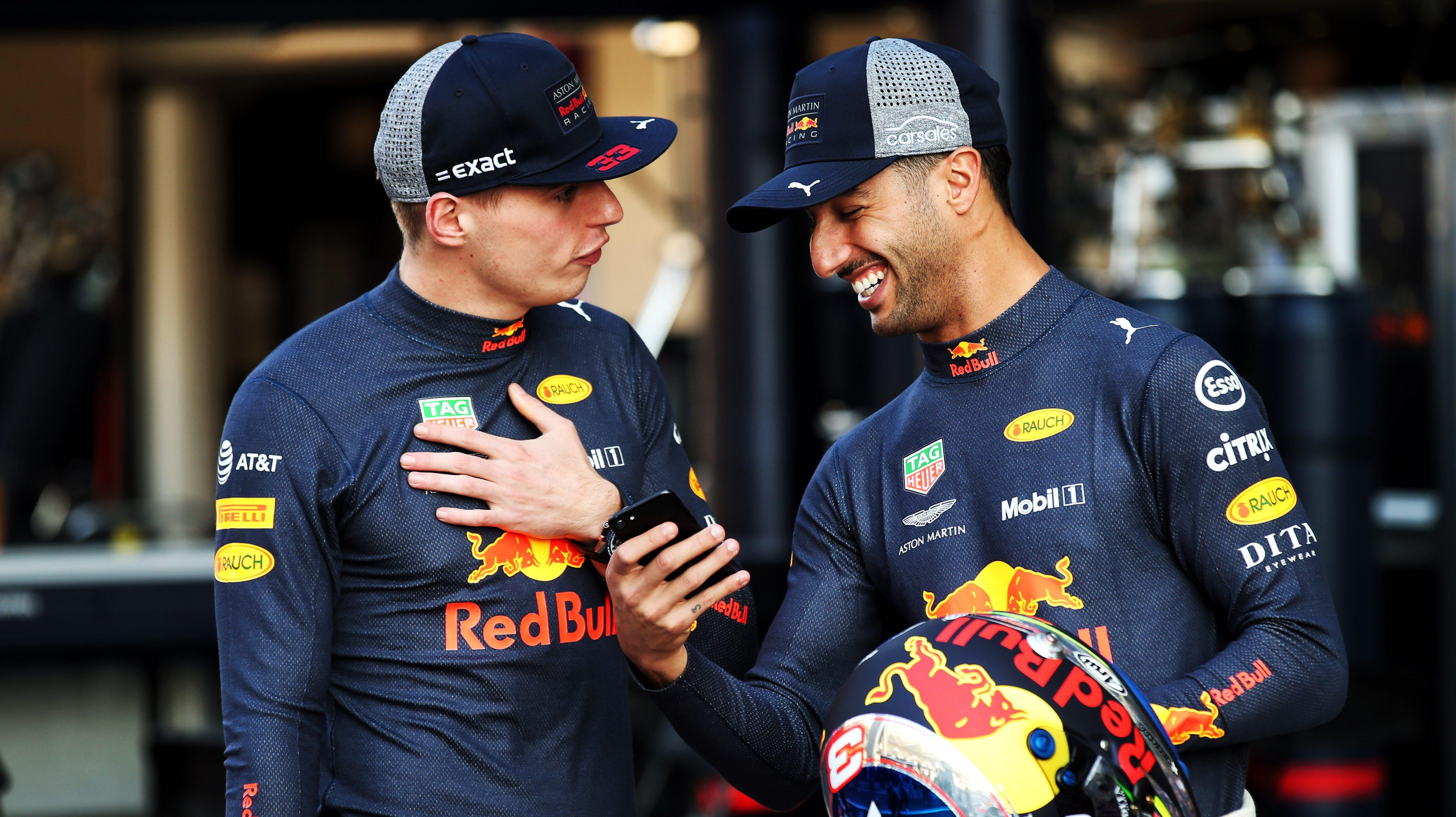 Verstappen Ricciardo 2018
