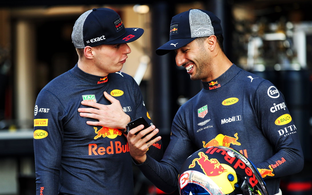 Verstappen Ricciardo 2018