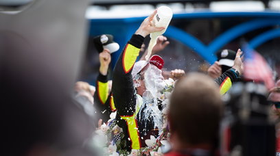 Simon Pagenaud Indy 500 2019 win Milk