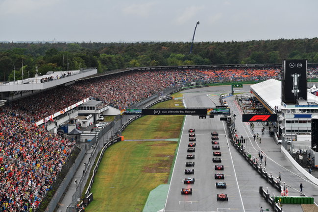 Motor Racing - Formula One World Championship - German Grand Prix - Race Day - Hockenheim, Germany