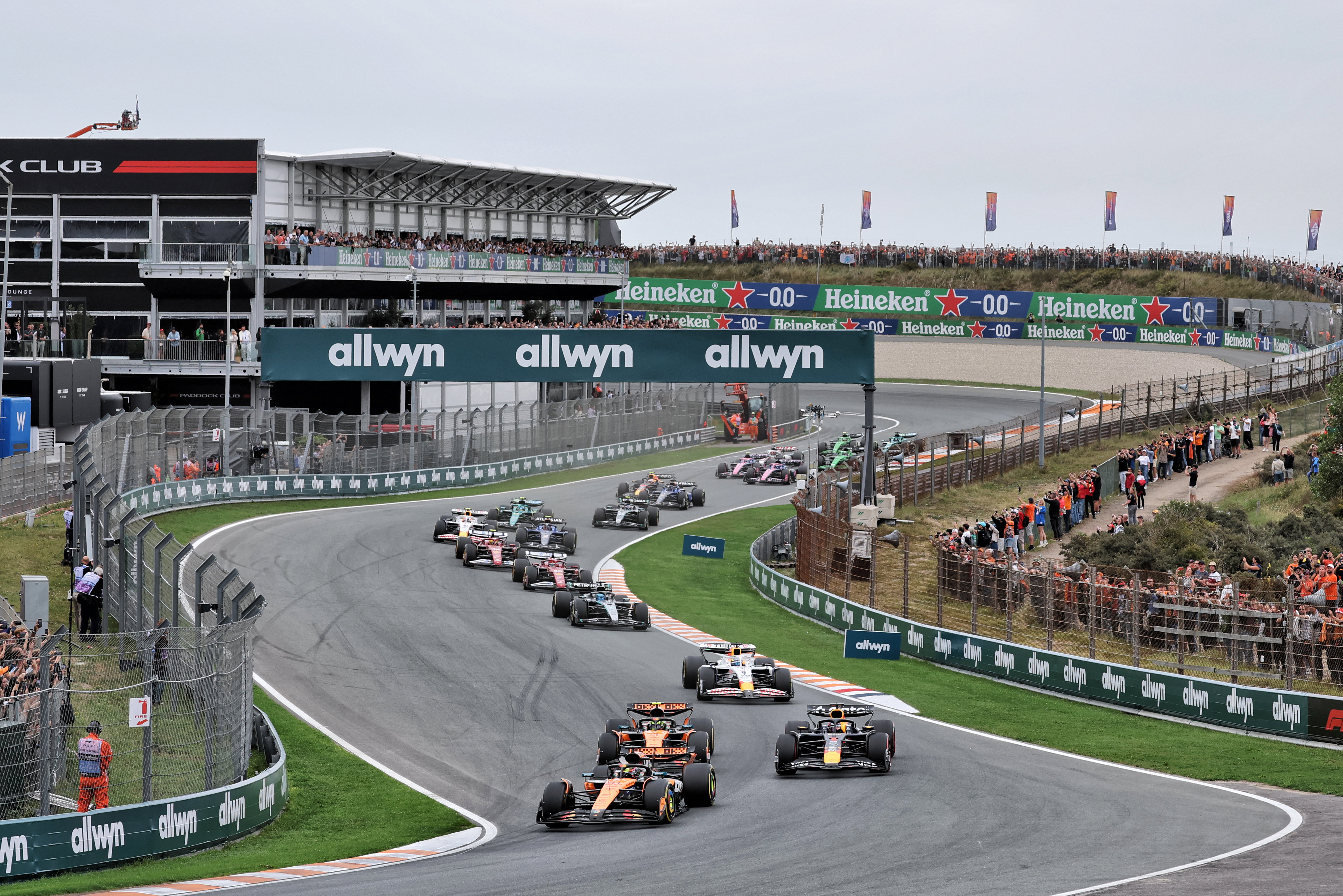 Zandvoort start
