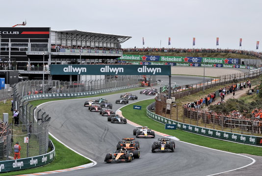Zandvoort start