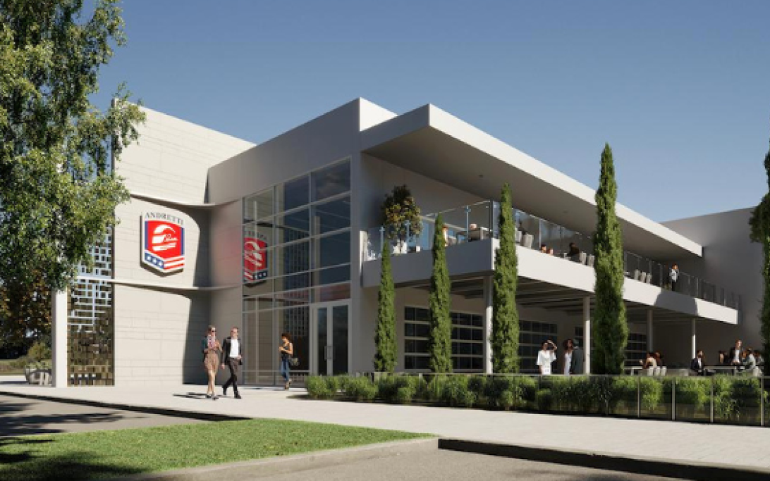 Andretti new factory mock up sketch