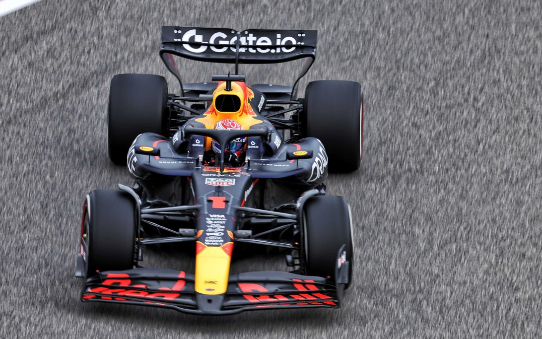 F1 Bahrain testing Max Verstappen 3