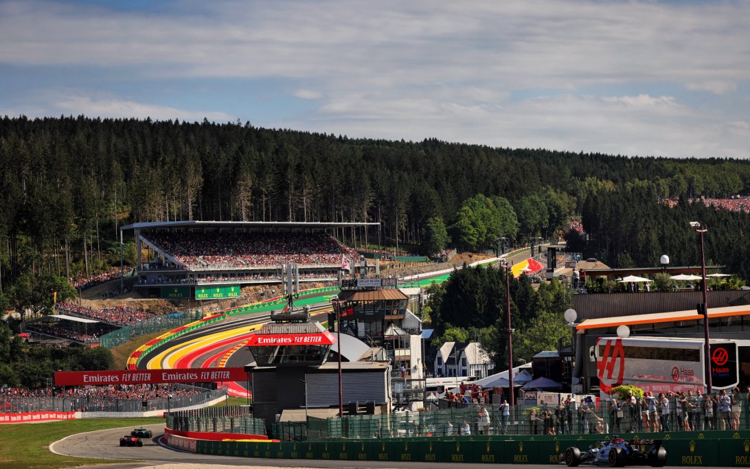 F1 Grand Prix Belgium Spa Francorchamps circuit 2022