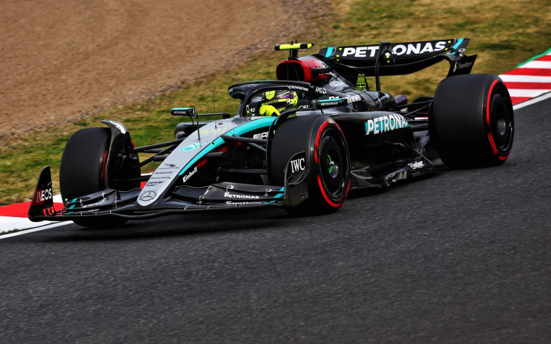 F1 Japan GP Qualifying Lewis Hamilton 2024