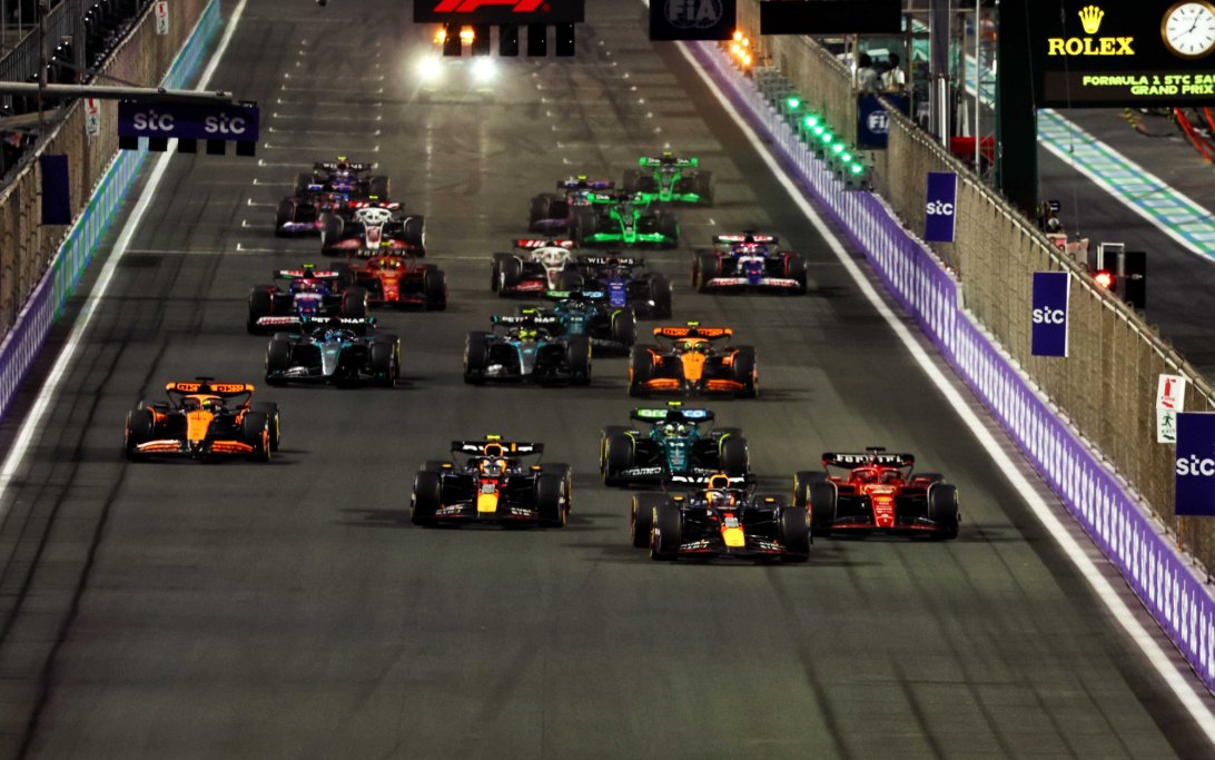 F1 Jeddah 2024 race start