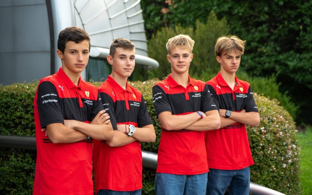 Rene Lammers Ferrari Driver Academy Scouting Camp