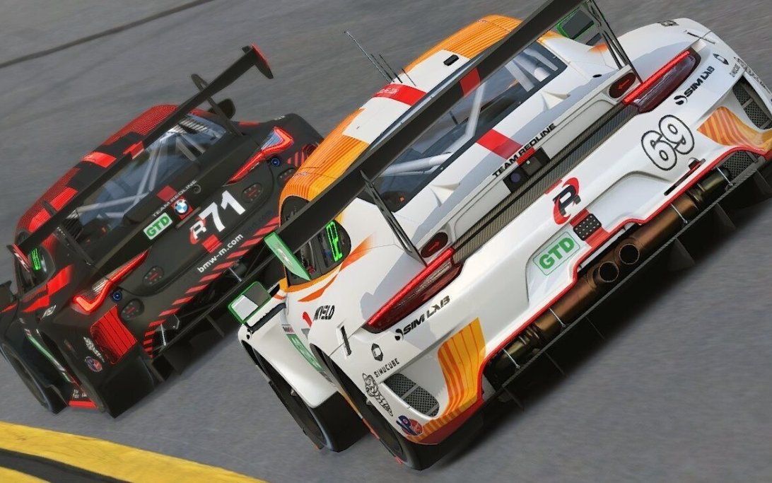 Team Redline Red and Orange Daytona 2022 Verstappen