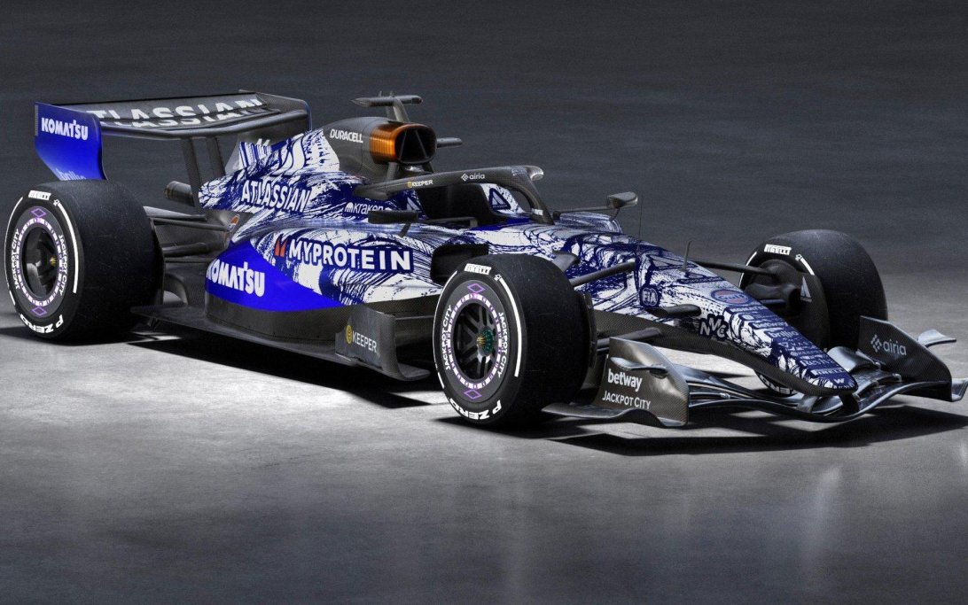 Williams test livery 2026
