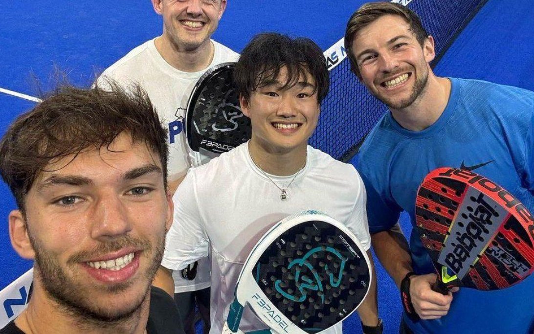 Tsunoda & Gasly Padel