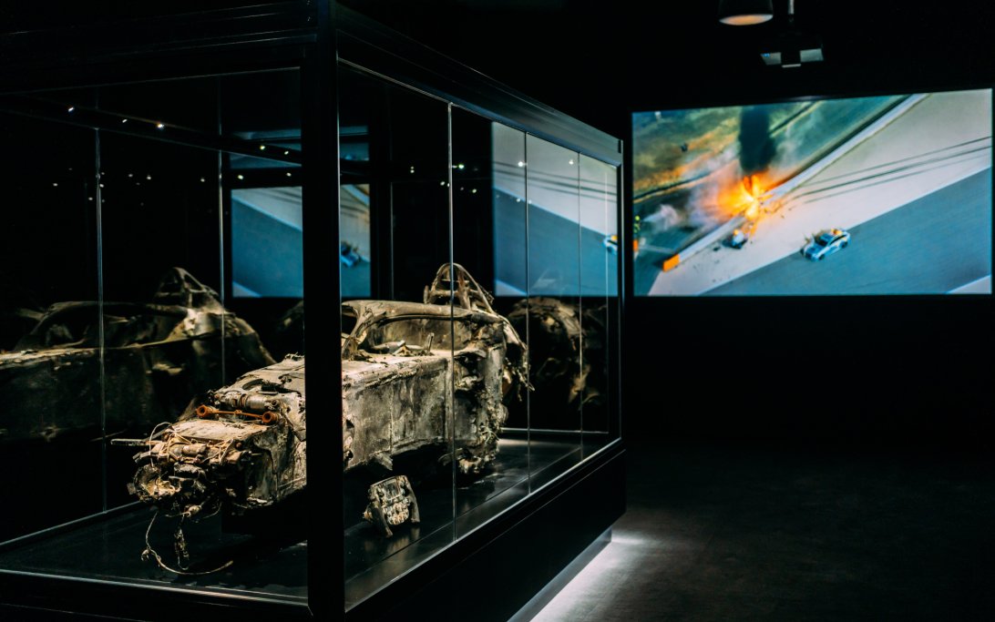 Grosjean F1 Exhibition