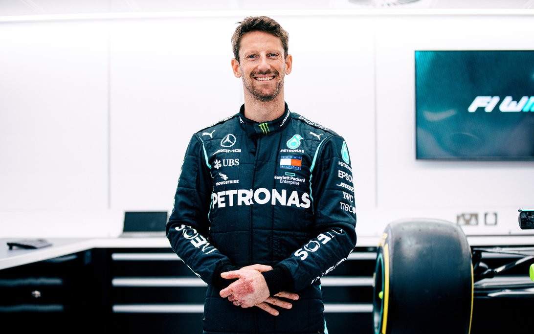 Grosjean Mercedes