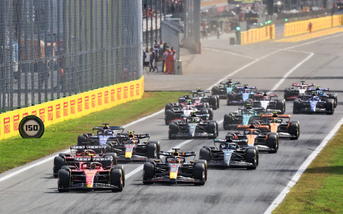 Italian GP 2023 start