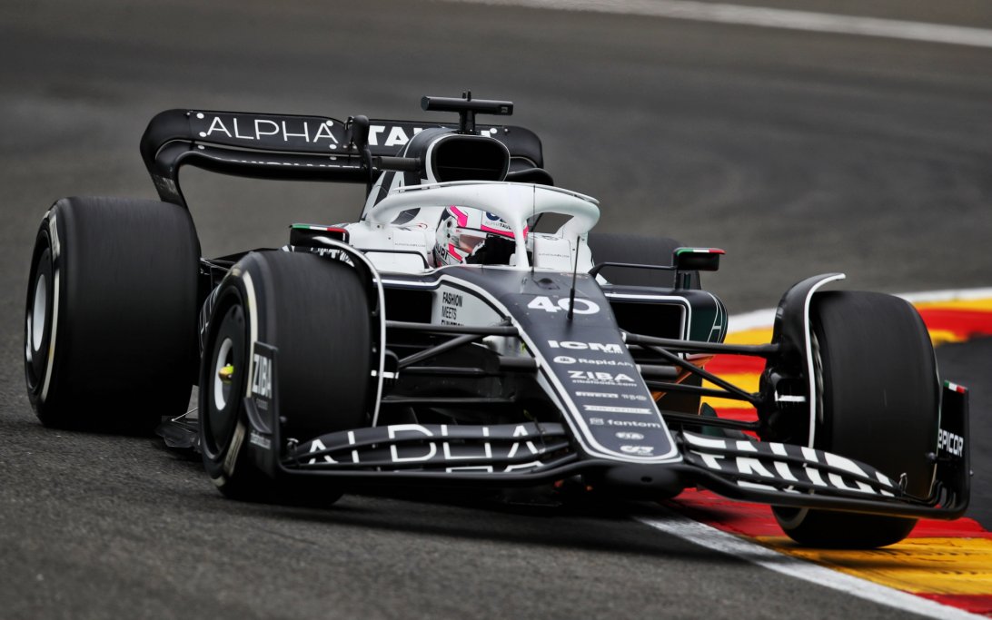 Liam Lawson Practice Belgian GP 2022 Alpha Tauri