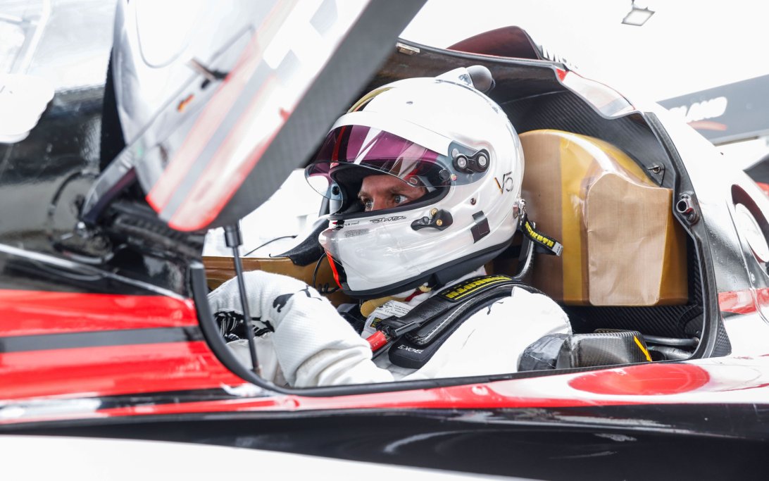 Vettel Porsche test