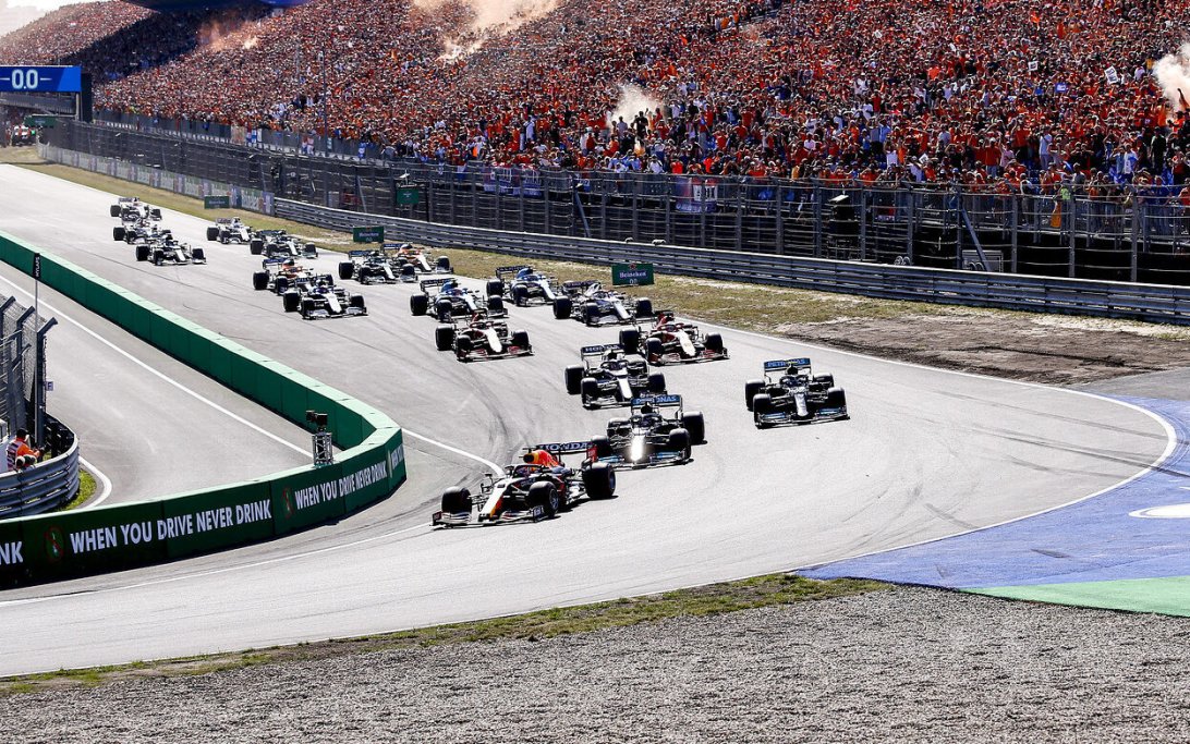 Race Start Zandvoort 2021