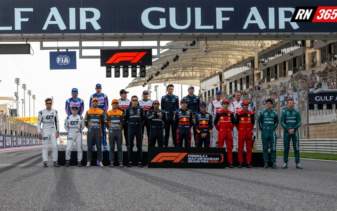 F1 2022 grid