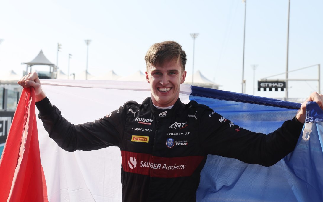 Mercedes signs F2 champion Theo Pourchaire as development driver