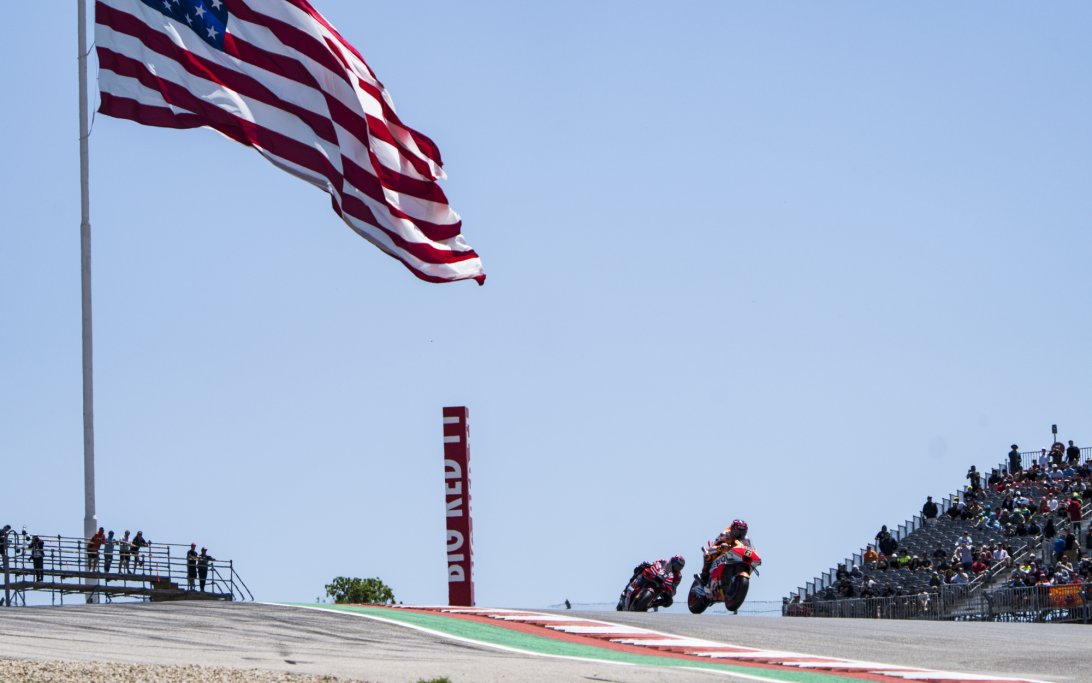 Start time of the MotoGP of the Americas qualifying