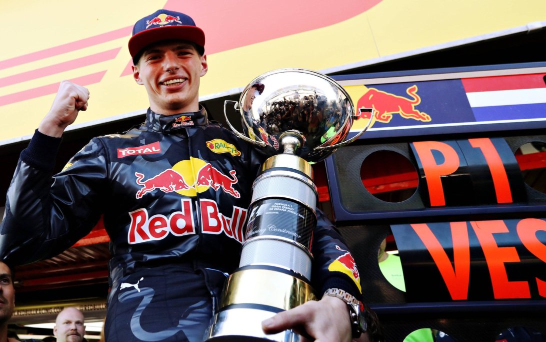 Verstappen Spanje 2016