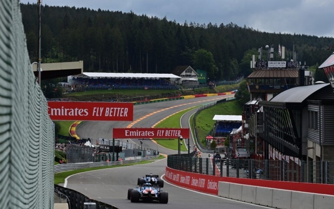 Starting grid Spa 2021 Belgium