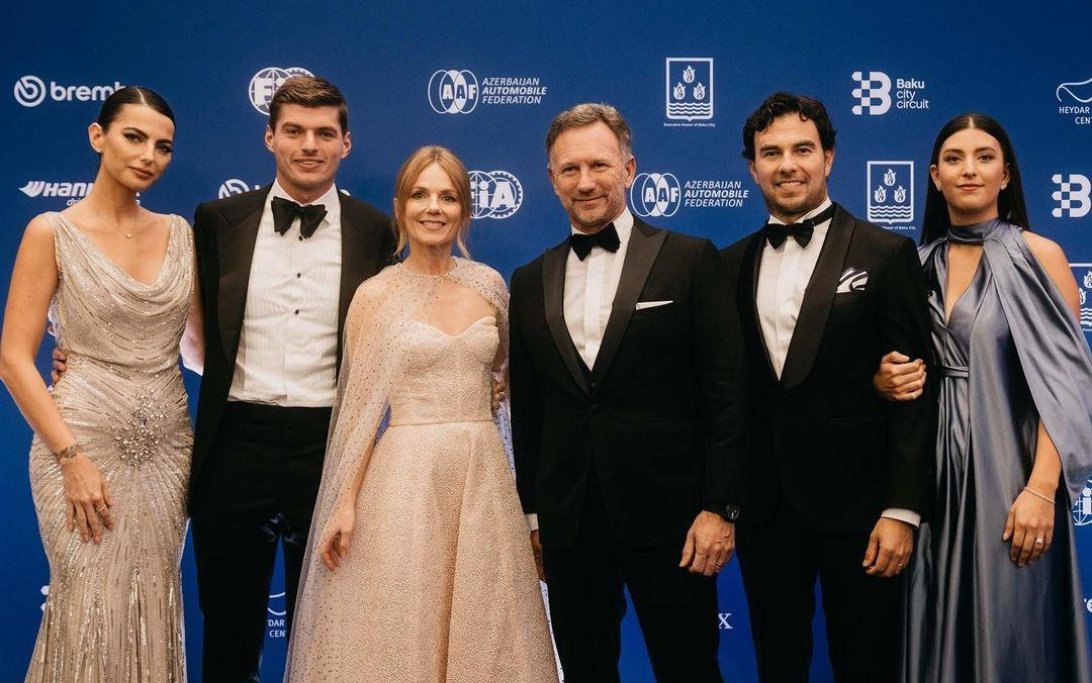 Verstappen Horner FIA Prize Giving