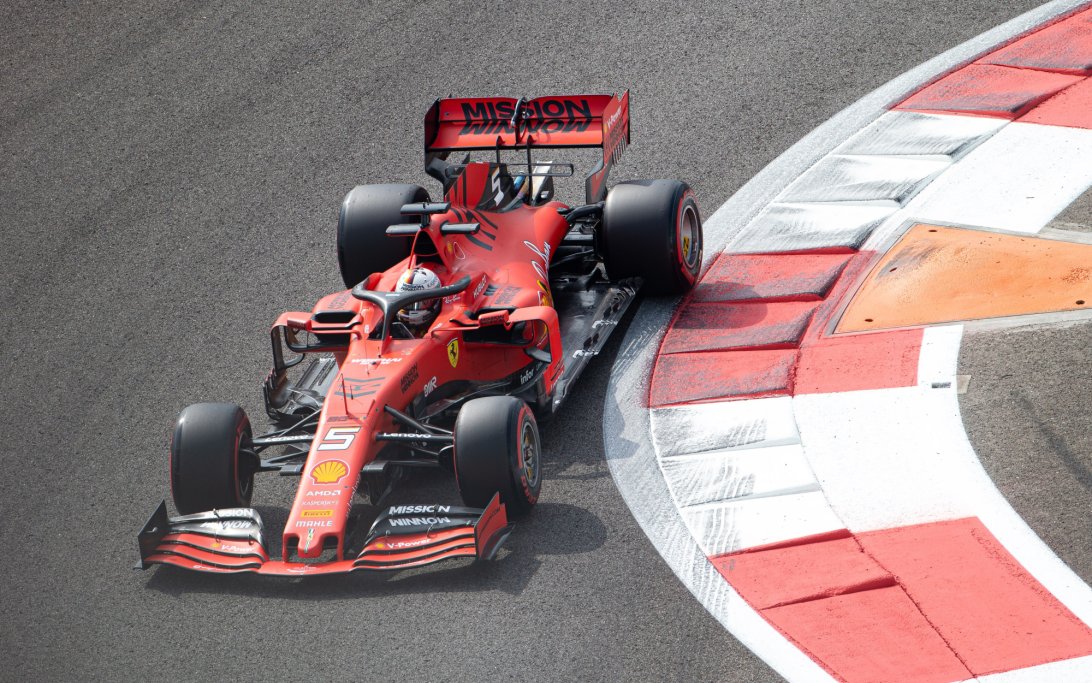 Vettel Abu Dhabi 2019