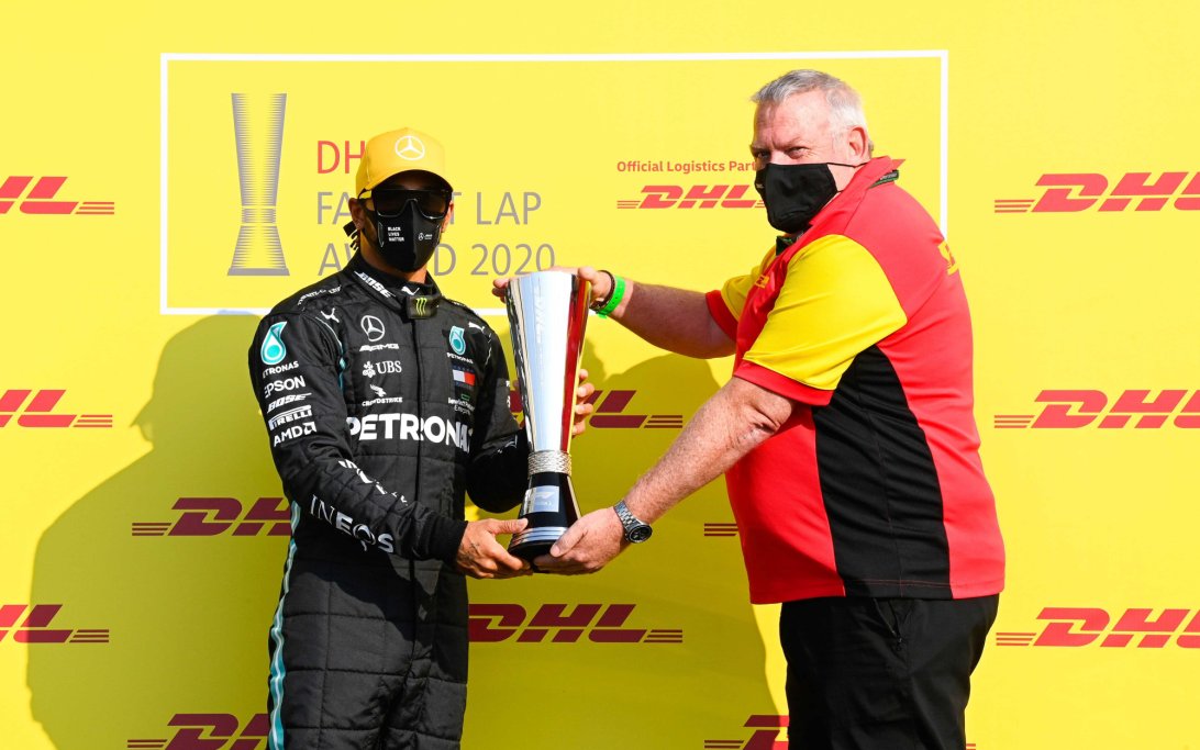 F1 fastest lap standings