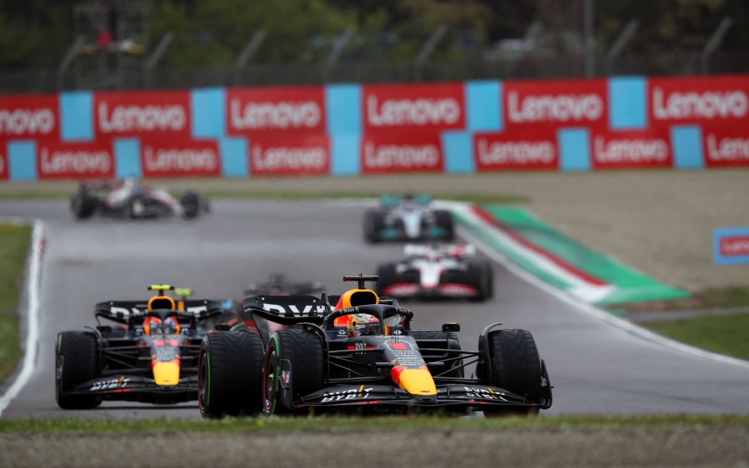GP Imola 2022 - Red Bull's aan de leiding