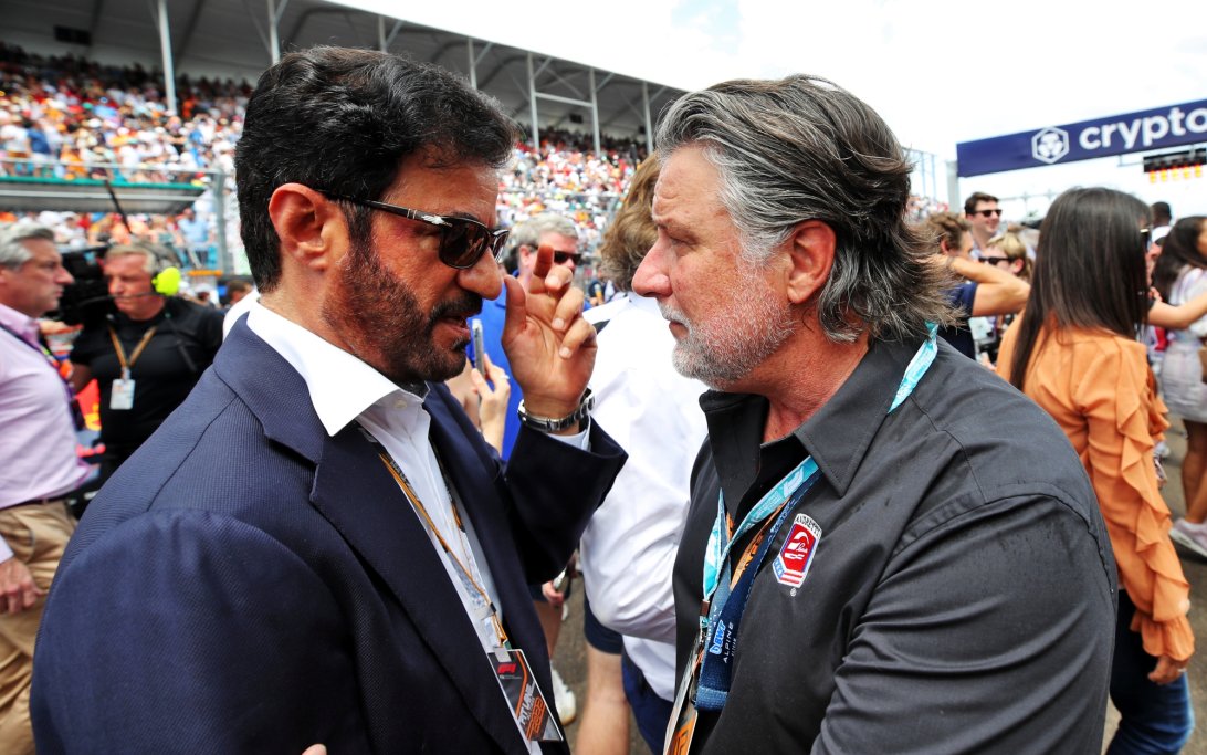 Michael Andretti Ben Sulayem Bin Sulayem Miami 2022