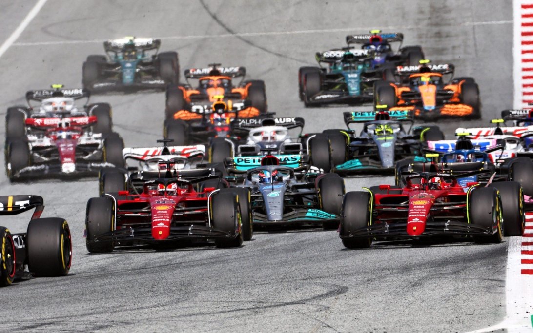 Start sprintrace Austria GP 2022